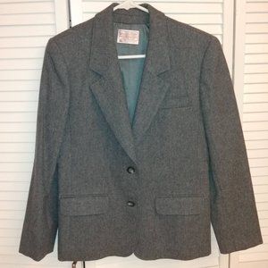 Pendleton Gray Wool Blazer, size 8P